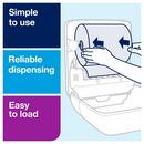 Tork White Paper Hand Towel Roll Dispenser with Intuition Sensor, H1 System 