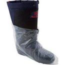 XL Size 12 in. Polyethylene Boot Covers in Clear (Bag of 50, Case of 10 Bags)