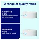 T1 Twin Jumbo Toilet Paper Roll Dispenser in Black (Case of 4) 