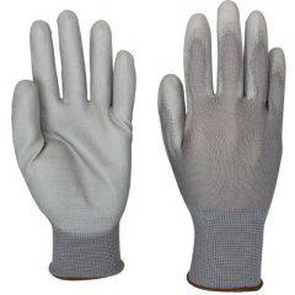 Safety Zone Grey Nylon Gloves in Grey 