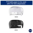 Tork White High Capacity Bath Tissue Roll with OptiCore&reg;, 2-Ply 2000-Sheets, White, T10 System 