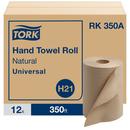 Hardwound Paper Roll Towel, 1-Ply 350 ft, Natural (Case of 12)