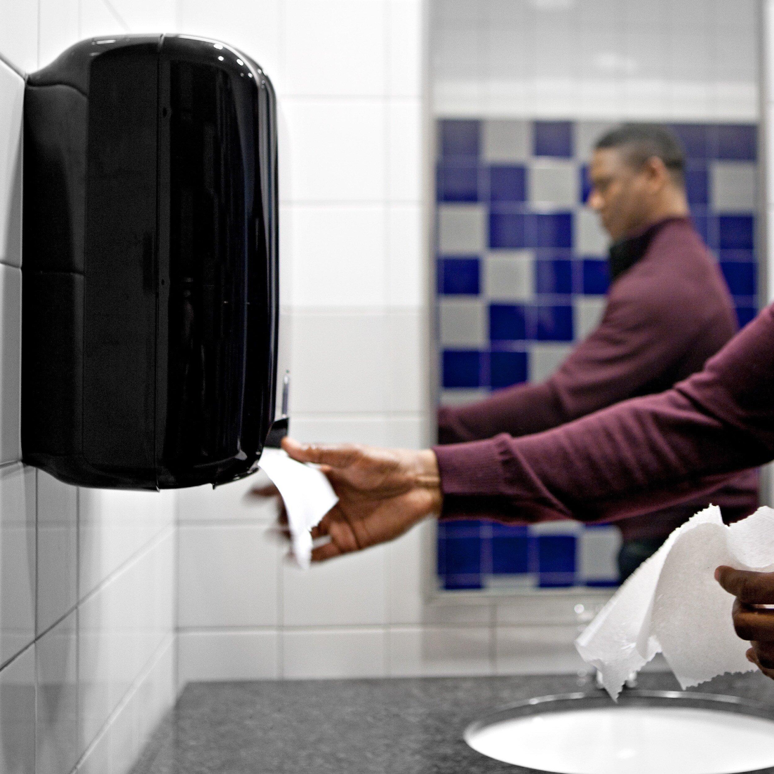 Tork Black Plastic Hand Towel Roll Dispenser 