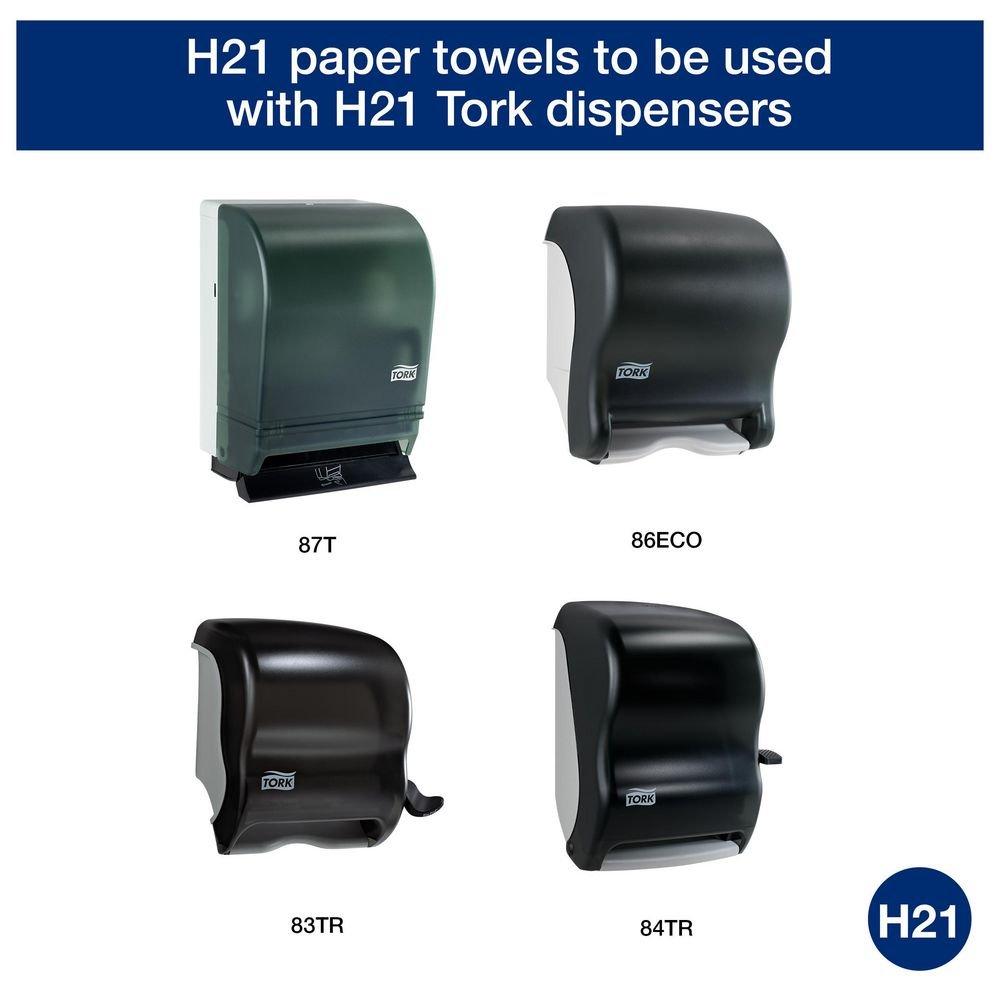 Tork Natural 7-87/100 in. Universal Hand Towel Roll in Natural (Case of 6) 