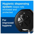 Tork White Bath Tissue Roll with OptiCore&reg;, 1-Ply 1755-Sheets, White, T11 System 