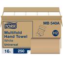 Tork White Multifold Paper Hand Towel, 1-Ply 250-Towels 