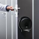 Tork Smoke Jumbo Bath Tissue Roll Dispenser, 9 inch 