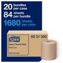 Tork Natural Paper Hand Towel Roll, 1-Ply, Natural, H80 System 