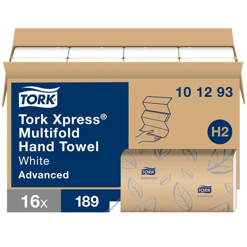 Tork Multifold Towel White 16/189/Case 