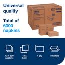 Tork Natural Xpressnap Dispenser Napkin Interfold, 1-Ply 500-Sheets, N4 System 