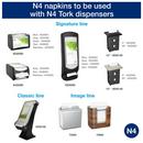 Tork Natural Xpressnap Dispenser Napkin Interfold, 1-Ply 500-Sheets, N4 System 