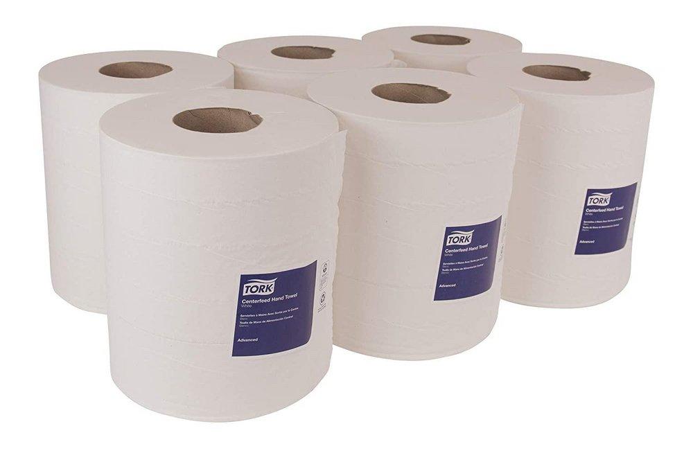 Tork White Soft Centerfeed Paper Hand Towel, 2-Ply, White 