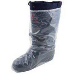 2XL Size 5 mil Polyethylene Shoe Cover with Elastic in Clear (Box of 50, Case of 10 Boxes)