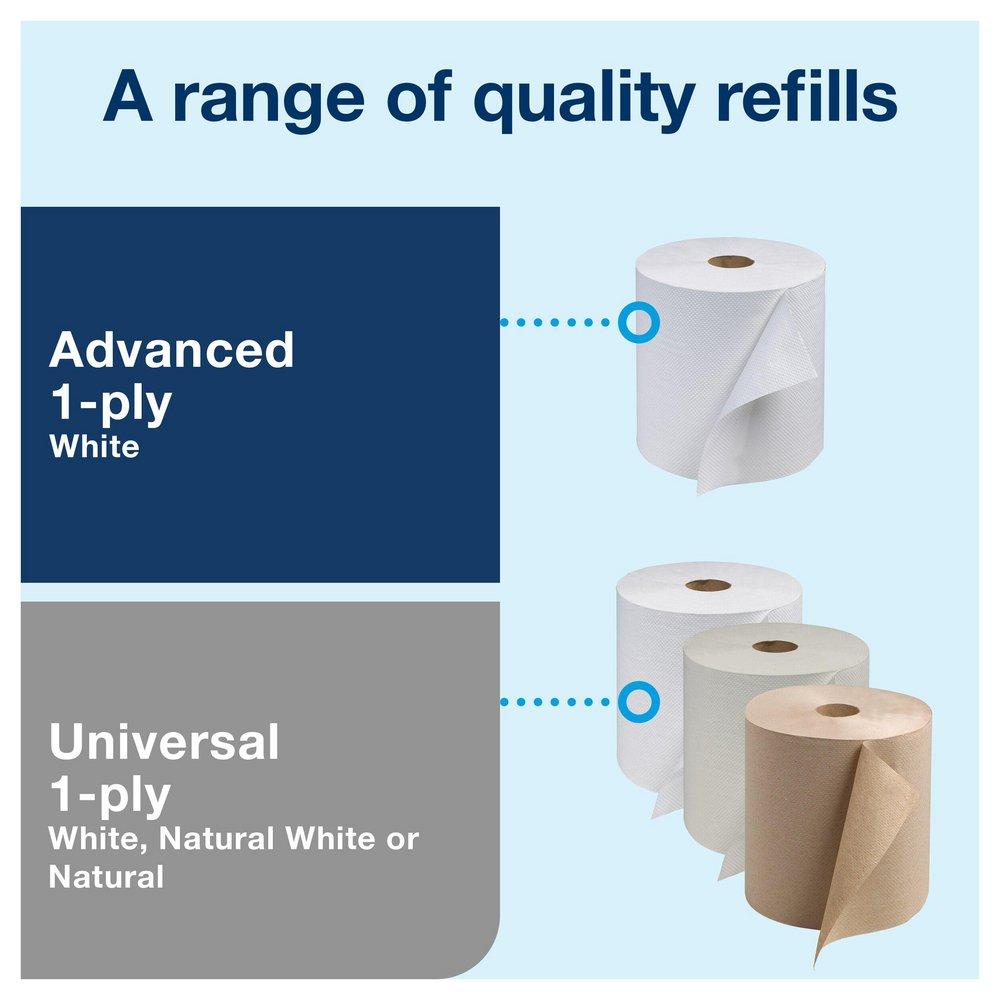 Tork Smoke Paper Hand Towel Roll Dispenser, Lever 