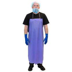 35 x 45 in. Vinyl Raw Edge Apron in Blue (Case of 6 Dozen)