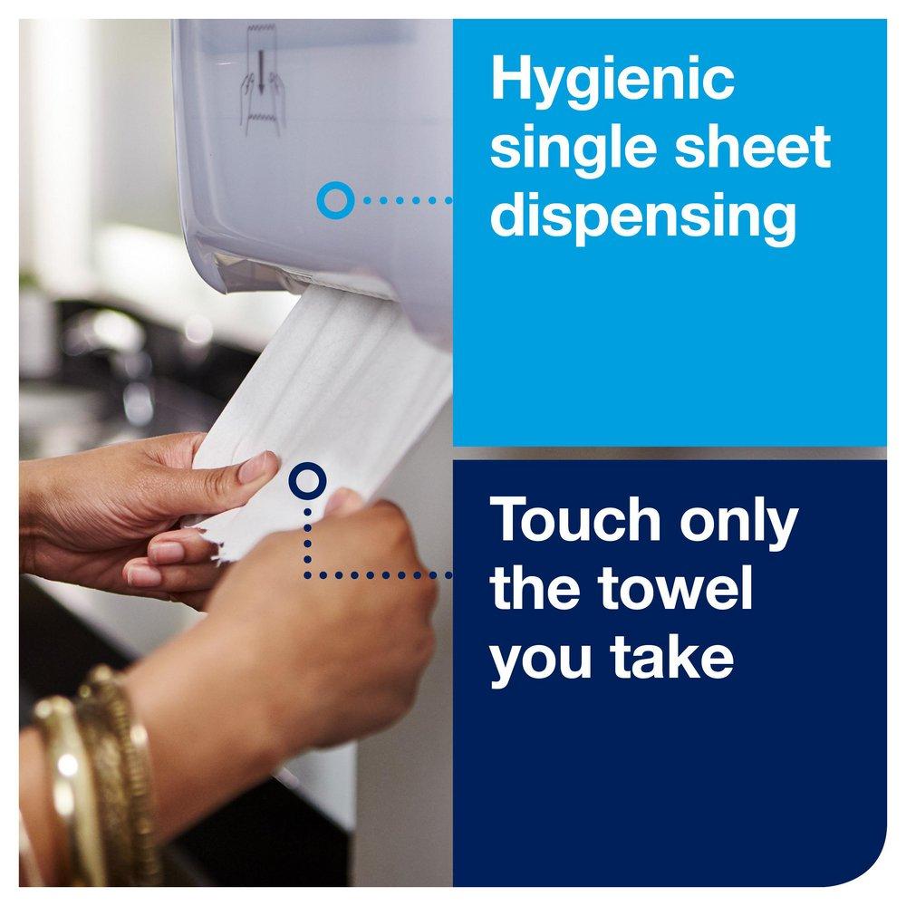 Tork White Plastic Hand Towel Roll Dispenser 
