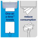 Tork White Plastic Hand Towel Roll Dispenser 