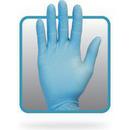 Safety Zone Blue Nitrile Glove in Blue (Box of 100, Case of 10 Boxes) 