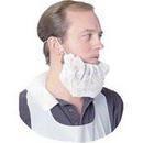 18 in. Polypropylene Beard Cover in White (Bag of 100, Case of 10 Bags)