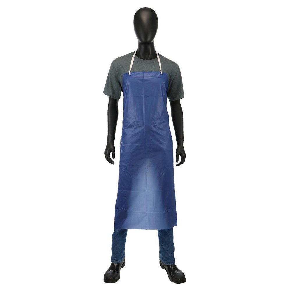PIP&reg; Blue 8 mil Vinyl Disposable Apron in Blue (Case of 6 Dozen) 