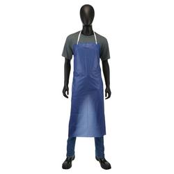 45 in. x 8 mil Vinyl Disposable Apron in Blue (Case of 6 Dozen)