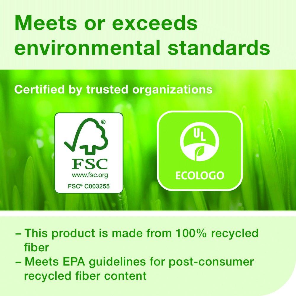 Tork White 3-3/5 in. 2-ply Bath Tissue in White (Case of 12) 