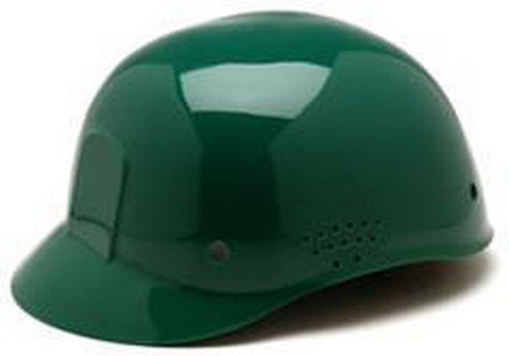 Pyramex Safety Products Green Plastic Safety Bump Cap (Case of 16) 