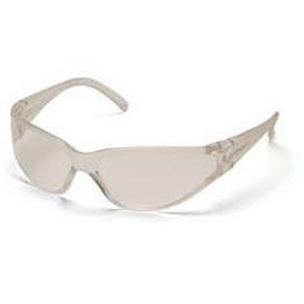 Pyramex Safety Products Polycarbonate Safety Glass with Lens and Clear Frame 