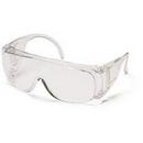 Polycarbonate Safety Glass with Clear Lens and Clear Frame