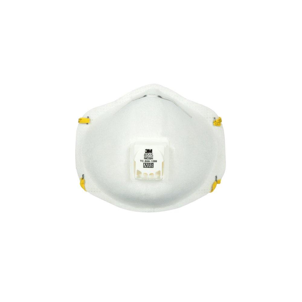 3M&trade; White Particulate Disposable Welding Respirator in White (Less Valve) 