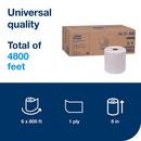 Tork Natural White Paper Hand Towel Roll, 1-Ply, Natural White, H80 System 
