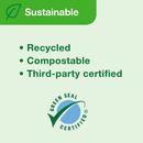 Tork Natural White Paper Hand Towel Roll, 1-Ply, Natural White, H80 System 