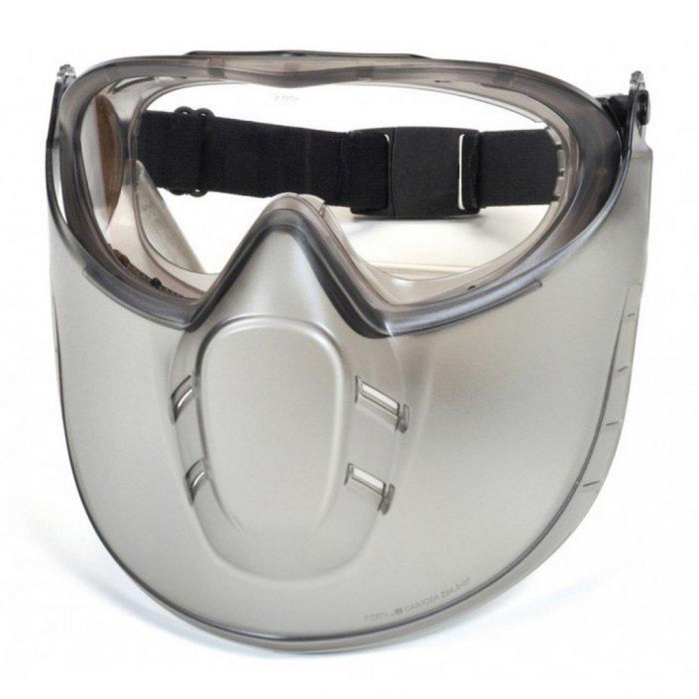 Pyramex Safety Products Clear Safety Goggle with Face Shield 