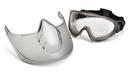 Pyramex Safety Products Clear Safety Goggle with Face Shield 