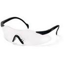 Pyramex Safety Products Polycarbonate and Rubber Safety Glass with Lens and Black Frame 