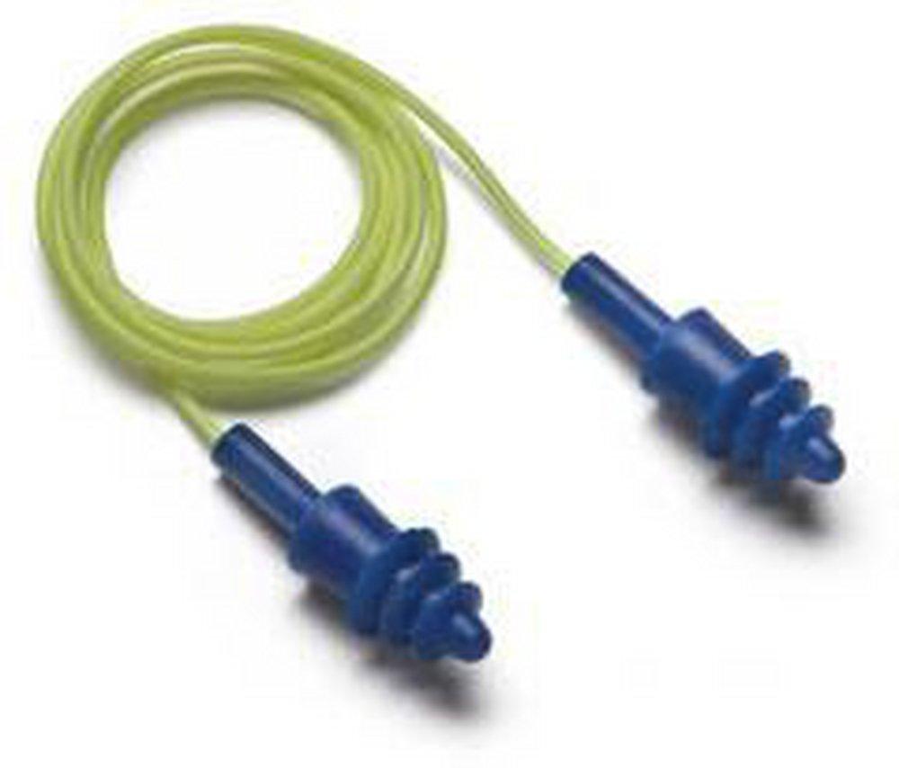 Pyramex Safety Products Metal Detectable Reusable Corded with Earplug (Box of 100, Case of 10 Boxes) 