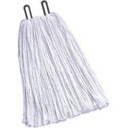 24 in. Rayon 8-ply Blend Cut End Wet Mop in White