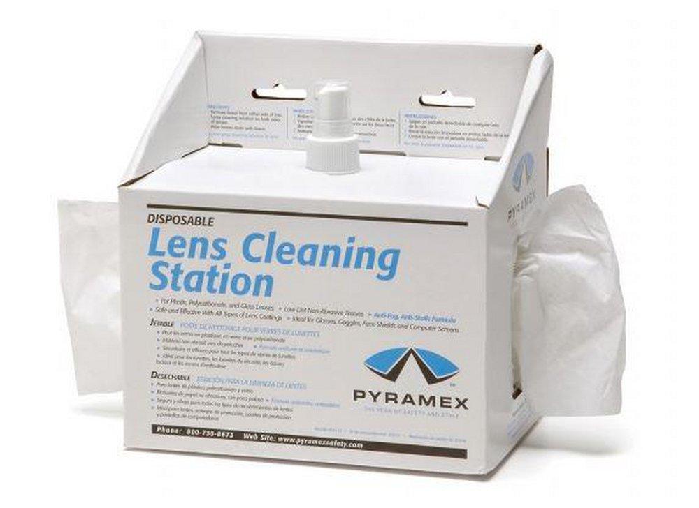 Pyramex Safety Products Disposable Lens Cleaning Station 
