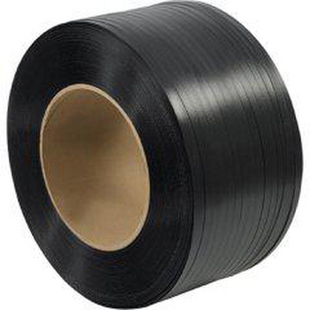 Polychem Industrial Products Black 1/2 x 0.02 in. Polyester Strapping in Black 