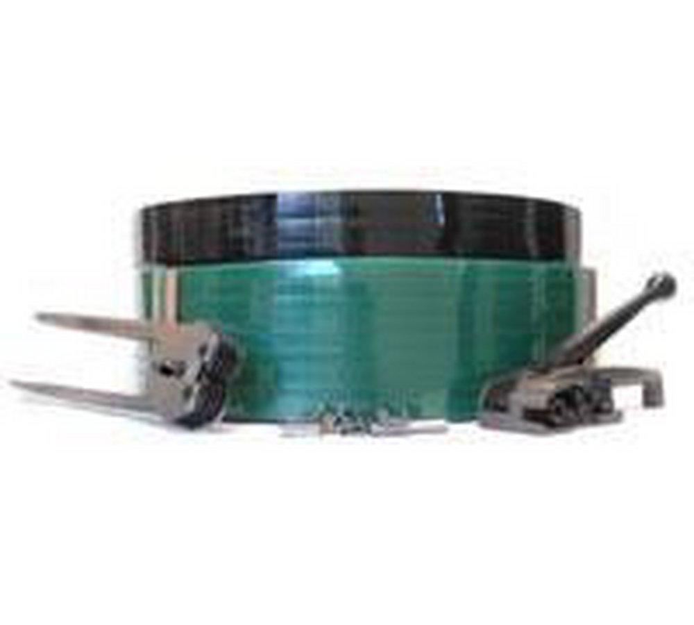 Polychem Industrial Products Green 1/2 x 0.02 in. Polyester Strapping in Green 