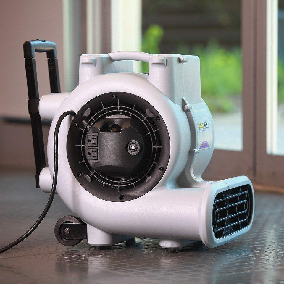 ProTeam&reg; Grey 12-11/16 x 18-1/4 in. 3 Speed Air Mover 