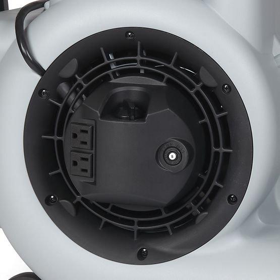 ProTeam&reg; Grey 12-11/16 x 18-1/4 in. 3 Speed Air Mover 
