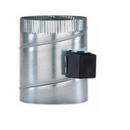 Braeburn Systems Round Zone Damper Galvanized Steel 