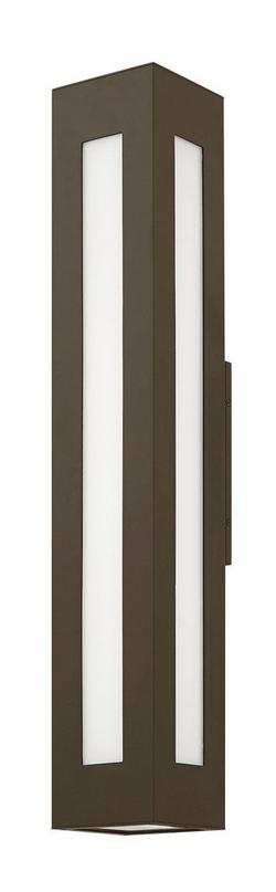 37W LED Extra Large Outdoor Wall Sconce in Bronze