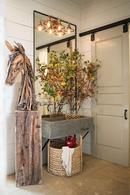 Hinkley Antique Nickel 120V 100W 3-Light Vanity Fixture 