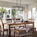 Hinkley Aged Zinc/Antique Nickel 60W 8-Light Candelabra E-12 Incandescent Linear Chandelier 