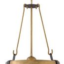 Hinkley Rustic Brass 300W 3-Light Medium E-26 Chandelier 