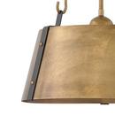 Hinkley Rustic Brass 300W 3-Light Medium E-26 Chandelier 