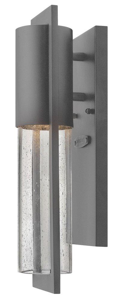 Hinkley Hematite 50W 1-Light 15-1/2 in. Outdoor Wall Sconce 