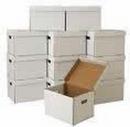 15 x 12 x 10 in. Attached Banker File Box